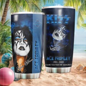 Ace Frehley KISS Tribute “Thank You For The Memories” 1951 2025 Tumbler