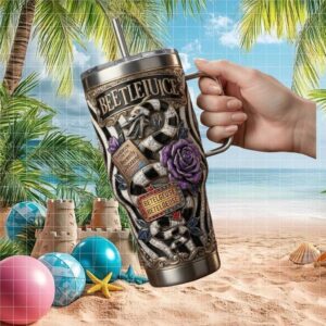 Beetlejuice Sandworm & Handbook for the Recently Deceased 3D Gothic Wrap