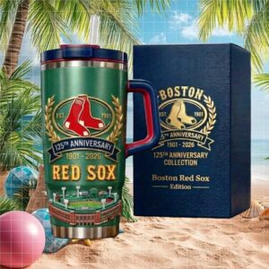 Boston Red Sox 125th Anniversary Fenway Park Edition Insulated 40oz Tumbler