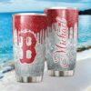 Custom Name Detroit Tigers MLB Navy Blue Glitter Drip Tumbler Custom Name Detroit Tigers MLB Navy Blue Glitter Drip Tumbler