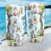 Winnie The Pooh 100 Years & Friends Bee Honeycomb Floral Insulated Tumbler Winnie The Pooh 100 Years & Friends Bee Honeycomb Floral Insulated Tumbler