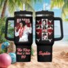 Elvis Presley Jailhouse Rock & Pink Cadillac All Over Print Retro Tumbler Elvis Presley Jailhouse Rock & Pink Cadillac All Over Print Retro Tumbler