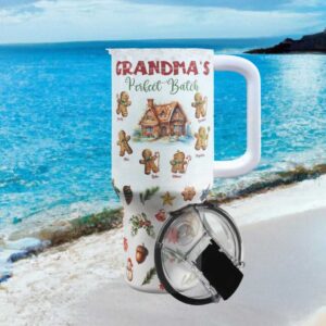 Custom Grandma’s Perfect Batch Gingerbread Family Christmas Tumbler