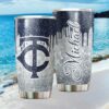 Personalized Houston Texans Grey Camo Drip Skull 40oz Tumbler with Handle Personalized Houston Texans Grey Camo Drip Skull 40oz Tumbler with Handle