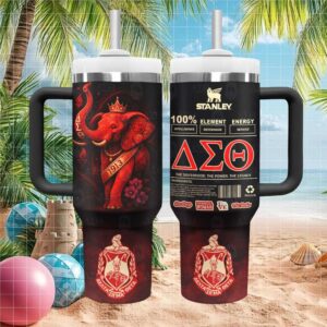 Delta Sigma Theta DST Sorority Elephant 1913 Custom Insulated Tumbler Delta Sigma Theta DST Sorority Elephant 1913 Custom Insulated Tumbler