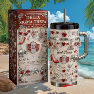 Delta Sigma Theta Personalized Sorority Collector's Edition Tumbler
