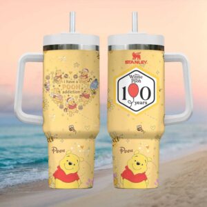 Disney Winnie The Pooh 100 Years Anniversary “Pooh Addiction” Tumbler