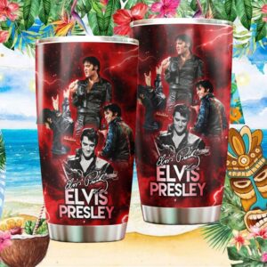 Elvis Presley '68 Comeback Special Red Lightning Performance Stainless Steel Tumbler