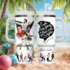 Custom Name Stitch Black and Grey Pattern Collage Tumbler Custom Name Stitch Black and Grey Pattern Collage Tumbler