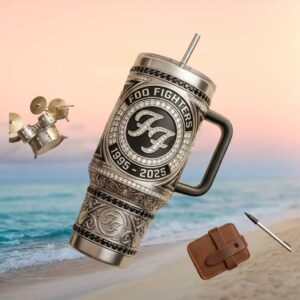Foo Fighters 1995 2025 Anniversary Rock Band Tribute Tumbler