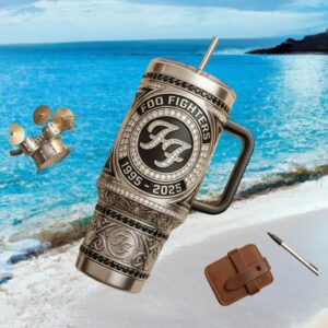 Foo Fighters 1995 2025 Anniversary Rock Band Tribute Tumbler