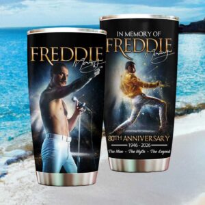 Freddie Mercury 80th Anniversary In Memory Of Legend Tumbler