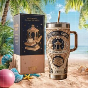 Gilmore Girls “In Omnia Paratus” Stars Hollow Luxury 3D Collector's Tumbler