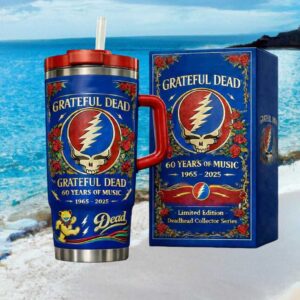 Grateful Dead 60 Years of Music 1965 2025 Limited Edition Collector Cup