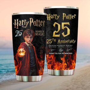 Harry Potter 25 Years of Magic Signature Edition Anniversary Tumbler