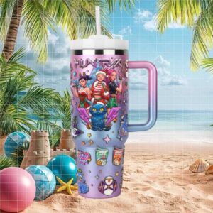 HunterX Anime Christmas Holiday Group Design Tumbler