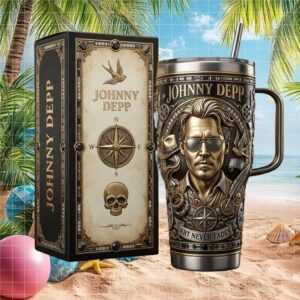 Johnny Depp “Art Never Fades” Pirate & Cinema Tribute Art