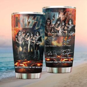 KISS “End Of The Road” World Tour Official Farewell Signature Tumbler
