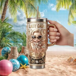 Lady Gaga “Born This Way” Chibi Pop Star 3D Luxury Design