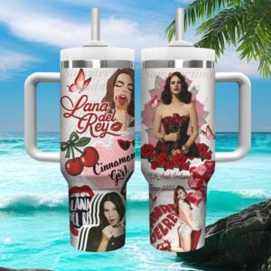 Lana Del Rey Cinnamon Girl UKIreland Tour 2025 Aesthetic Tumbler