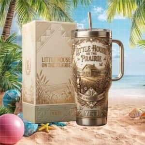 Little House on the Prairie Vintage Farmhouse Commemorative Tumbler