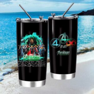 Marvel Studios Avengers Doomsday “All Leads to Doom” Signed Travel Tumbler