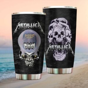 Metallica Skull “I'm Inside You” Graphic Stainless Steel Tumbler