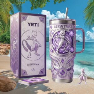 Mewtwo Psychic Supremacy Limited Edition 40oz Tumbler