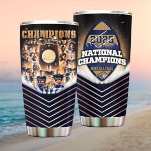Montana State Bobcats 2025 NCAA DI FCS National Champions Team Photo Tumbler