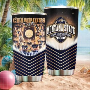 Montana State Bobcats 2026 NCAA Football National Champions Team Tumbler