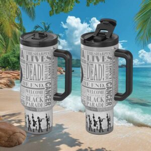 My Chemical Romance “The Black Parade” Lyrics Typography Tumbler