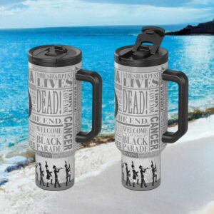 My Chemical Romance “The Black Parade” Lyrics Typography Tumbler