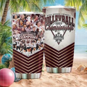 NCAA Division I Women’s Volleyball 2025 National Champions Aggies Tumbler