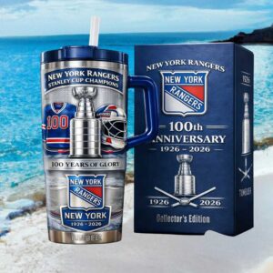 New York Rangers 100th Anniversary Stanley Cup Champions Collector's Tumbler