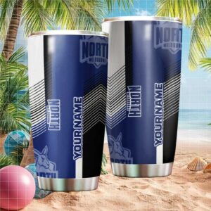 North Melbourne Kangaroos AFL Personalised Fan Gift Tumbler