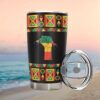 Blessed by God Protected by USA Lion Tumbler Personalized William Name Blessed by God Protected by USA Lion Tumbler Personalized William Name