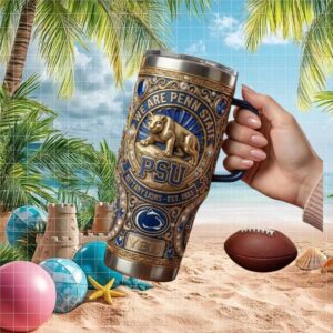 Penn State Nittany Lions PSU Collegiate 3D Heritage Design