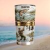 Personalized Man of God Lion Cross Knight Christian Scripture Tumbler Personalized Man of God Lion Cross Knight Christian Scripture Tumbler