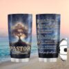 Custom Name Armor of God Kneeling Knight Tumbler Purple and Gold Edition Custom Name Armor of God Kneeling Knight Tumbler Purple and Gold Edition