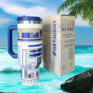 R2 H2O Droid Inspired Special Edition Sci Fi 40oz Tumbler