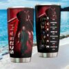 Scream 7 Fear Hits Home Ghostface Fire Silhouette Horror Movie Tumbler Scream 7 Fear Hits Home Ghostface Fire Silhouette Horror Movie Tumbler