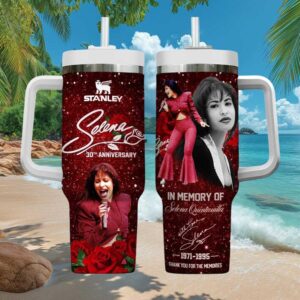 Selena Quintanilla 30th Anniversary “Thank You For The Memories” Tumbler