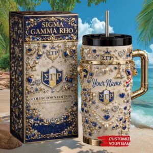 Sigma Gamma Rho Custom Personalized Sisterhood & Service Collector’s Tumbler