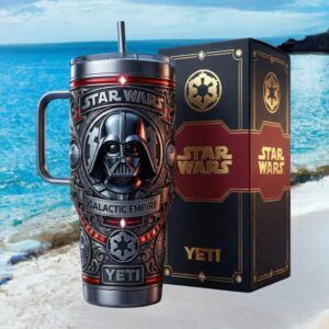 Star Wars Darth Vader Galactic Empire 3D Sculpted Stainless STumblerl Tumbler