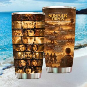 Stranger Things 10 Years “One Story One Goodbye” Timeline Tumbler