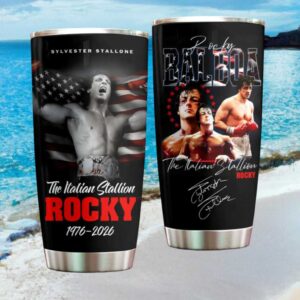 Sylvester Stallone The Italian Stallion Rocky 1976 2026 Victory Tumbler