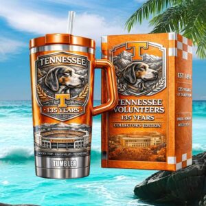 Tennessee Volunteers 135 Years of Tradition Collector's Edition 40oz Tumbler