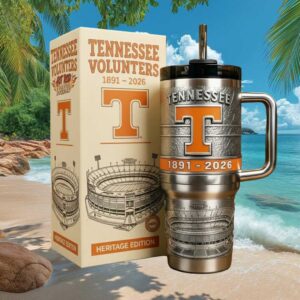 Tennessee Volunteers Heritage Edition 40oz Tumbler Neyland Stadium 1891 2026