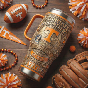 Tennessee Volunteers “Rocky Top” NCAA Embossed Collector’s Tumbler