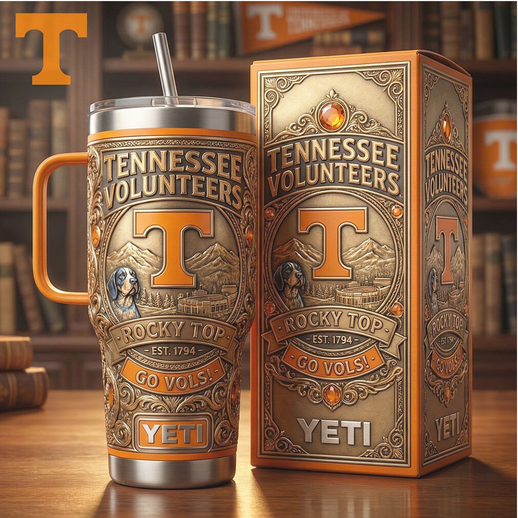 Tennessee Volunteers “Rocky Top” NCAA Embossed Collector’s Tumbler Tennessee Volunteers “Rocky Top” NCAA Embossed Collector’s Tumbler